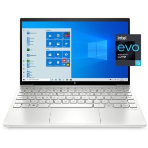 hp newest envy 13.3″ ips fhd laptop, intel 4-core i5-1135g7, iris xe graphics, 8gb ddr4 256gb nvme ssd, wifi 6, type-c, webcam, backlit keyboard, fingerprint, windows 10 home (13-ba1047wm, silver)