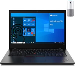 Lenovo ThinkPad L14 Business Laptop, 14" Touchscreen FHD 300nits, Intel Quard-Core i5-1135G7 (Beat i7-1065G7), 16GB DDR4 RAM, 1TB PCIe SSD, WiFi 6, BT 5.1, Windows 10 Pro, BROAG Conference Webcam