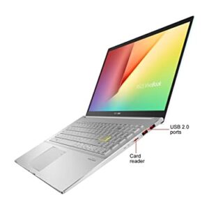 ASUS VivoBook 15 Thin and Light Laptop, 15.6” FHD Display, Intel i3-1005G1 CPU, 8GB RAM, 256GB SSD, Backlit Keyboard, Fingerprint, Windows 10 Home in S Mode (8G | 256G SSD, Windows 10 Home)