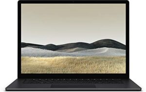 microsoft surface laptop 3 15″ touchscreen notebook, intel core i7-1065g7, windows 10 pro, 32gb ram, 1tb ssd, black (qvq-00001)