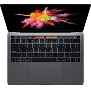 apple macbook pro mpxv2ll/a laptop (mac os, 3.1ghz dual-core intel core i5, 13.3 inches led screen, storage: 256 gb, ram: 8 gb) space gray (renewed)
