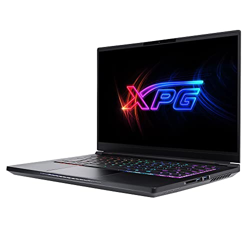 XPG Xenia 15 KC Gaming Notebook Intel i7 11800H CPU with GeForce RTX 3070 1TB PCIe Gen4x4 SSD 32GB DDR4 3200MHz 15.6" QHD 165Hz IPS Display Mechanical RGB Keyboard (XENIA15I7G11H3070LX-BKCUS)