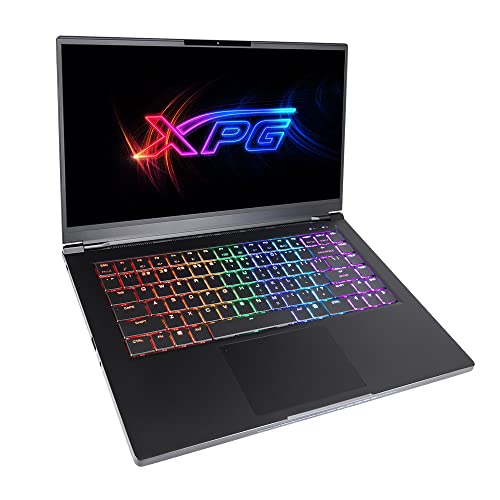 XPG Xenia 15 KC Gaming Notebook Intel i7 11800H CPU with GeForce RTX 3070 1TB PCIe Gen4x4 SSD 32GB DDR4 3200MHz 15.6" QHD 165Hz IPS Display Mechanical RGB Keyboard (XENIA15I7G11H3070LX-BKCUS)