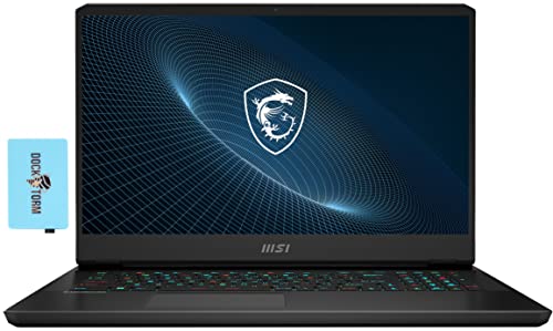 MSI Vector GP76 12UE-270 17.3" 360Hz FHD IPS Gaming Laptop (Intel i7-12700H 14-Core, 16GB DDR4, 1TB SSD, RTX 3060 6GB, WiFi 6, BT 5.2,RGB Backlit KB, HD Webcam, Win11H) w/Hub