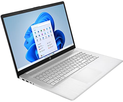 Newest HP 17z-cp000 17.3" 60Hz Touch HD+ Business Laptop (AMD Ryzen 5 5500U 6-Core, 64GB RAM, 1TB PCIe SSD + 1TB HDD, AMD Radeon, WiFi, Bluetooth, Webcam, HDMI, Win 11 Home) with Hub