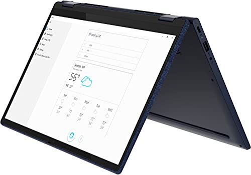 Lenovo Yoga 6 13 2-in-1 Laptop 13.3" FHD IPS Touchscreen (72% NTSC) AMD Hexa-Core Ryzen 5 5500U (Beats i7-10510U) 8GB RAM 256GB SSD Backlit Fingerprint Dolby Win10 Blue + Pen