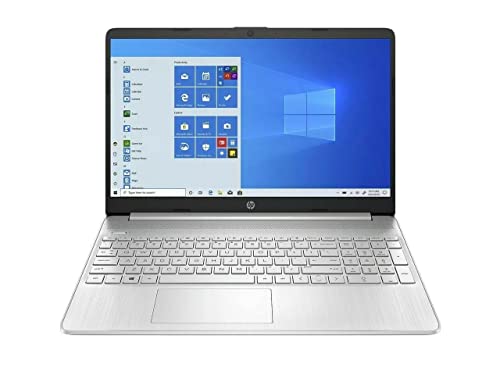 2022 Newest HP 15.6" HD Non-Touch Laptop 11th gen Intel Core i3-1115G4, 8GB RAM, 256GB SSD, HD Webcam, WiFi, Bluetooth 4.2, USB Type-C, HDMI, Windows 10 S, Natural Silver, LPT 2-Week Support