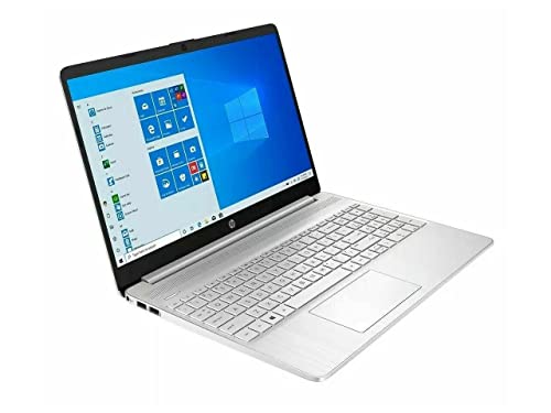 2022 Newest HP 15.6" HD Non-Touch Laptop 11th gen Intel Core i3-1115G4, 8GB RAM, 256GB SSD, HD Webcam, WiFi, Bluetooth 4.2, USB Type-C, HDMI, Windows 10 S, Natural Silver, LPT 2-Week Support