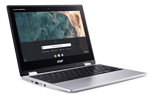 Acer Chromebook Spin 311 CP311-2H-C3KA Convertible Laptop, Intel Celeron N4000, 11.6" HD Touchscreen, 4GB LPDDR4, 64GB eMMC, Gigabit WiFi, Bluetooth 5.0