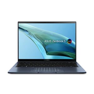 ASUS Zenbook S 13 OLED 13.3” 2.8K OLED Touch Display, AMD Ryzen 7 6800U CPU, Radeon Graphics, 16GB RAM, 1TB SSD, Windows 11 Pro, NumberPad, Fingerprint, Ponder Blue, UM5302TA-XB76T