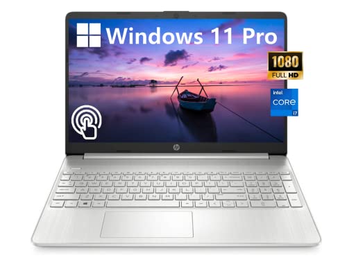 HP 15.6" FHD Touchscreen IPS Display Business Laptop, Intel Core i7-1165G7, Windows 11 Pro, 32GB RAM, 1TB SSD, Intel Iris Xe Graphics, Webcam, WiFi, HDMI, Long Battery Life, Durlyfish