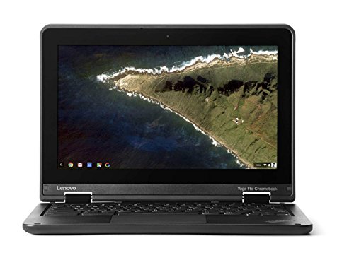 Lenovo Thinkpad Yoga 11.6" Convertible IPS Multitouch Chromebook, Intel Quad Core Processor 1.60GHz, 4GB RAM, 16GB SSD, HDMI, 802.11ac, Webcam, Chrome OS (Renewed)