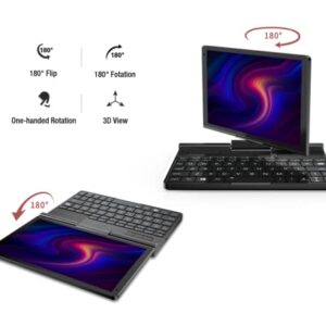 GPD Pocket 3 Mini Laptop 8" Touch Screen Aluminum Shell UMPC Win 11 Home OS 11th Core CPU I7-1195G7 16GB/1TB (Amber Black)