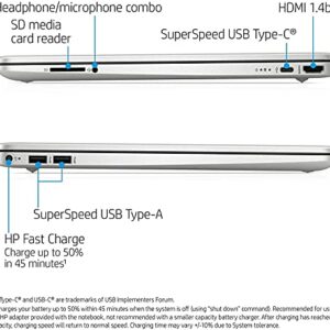 HP 2021 15.6" HD Laptop Computer, AMD Athlon Silver N3050U, 4GB RAM, 128GB SSD, HDMI, USB-C, WiFi, Webcam, Windows 10 S with Office 365 for 1 Year, cm. Accessories