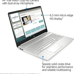 HP 2021 15.6" HD Laptop Computer, AMD Athlon Silver N3050U, 4GB RAM, 128GB SSD, HDMI, USB-C, WiFi, Webcam, Windows 10 S with Office 365 for 1 Year, cm. Accessories