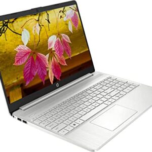 HP 2022 15.6" HD Laptop, Intel Core i3- 1115G4 Processor, 8GB DDR4, 256GB PCIe SSD , Intel HD Graphics, Wi-Fi, Bluetooth, HDMI, Windows 11 S, Natural Silver, 32GB SnowBell USB Card