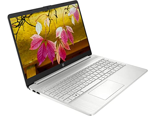 HP 2022 15.6" HD Laptop, Intel Core i3- 1115G4 Processor, 8GB DDR4, 256GB PCIe SSD , Intel HD Graphics, Wi-Fi, Bluetooth, HDMI, Windows 11 S, Natural Silver, 32GB SnowBell USB Card