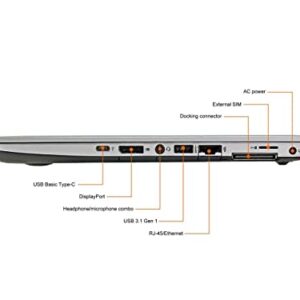 HP EliteBook 840 G3 14 inches FHD, Core i7-6600U 2.6GHz, 16GB RAM, 1TB Solid State Drive, Windows 10 Pro 64Bit, (Renewed)
