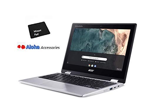 Acer 11.6" Touchscreen Convertible Spin 311 Chromebook Laptop, 32GB Storage, Silver (CP311-3H-K23X)