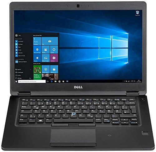 Dell Latitude 5480 Intel Core i7-7820HQ X4 2.9GHz 16GB 256GB SSD 14', Black (Renewed)