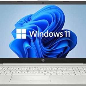 2022 New HP 15 Laptop, 15.6" HD LED Display, Intel Dual-Core Processor, Intel UHD Graphics, 16GB DDR4 RAM, 1TB SSD, Ethernet Port, USB Type-C, Long Battery Life, Windows 11 (Renewed)