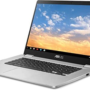 ASUS 15 Slim Chrome OS Laptop Intel Processor up to 2.4GHz 15.6in Full HD NanoEdge-Display with 180 Degree-Hinge 4GB DDR4 64GB Storage WiFi + BT (C523 – Renewed)