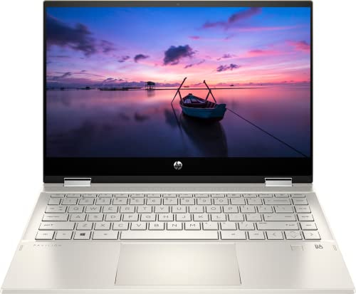 HP Pavilion x360 2-in-1 Convertible Business Laptop, 14” FHD Touchscreen, Intel Core i5-1135G7, Windows 11 Pro, 512GB SSD, 16GB RAM, Long Battery Life, Backlit Keyboard, 32GB Durlyfish USB Card