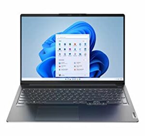 Lenovo Ideapad 5 Pro 16 Laptop 16" 2.5K QHD IPS Display (100% sRGB) AMD Hexa-Core Ryzen 5 5600H (Beats i7-9750H) 8GB RAM 1TB SSD Backlit Keyboard USB-C Dolby Atmos Win11 Grey + HDMI Cable