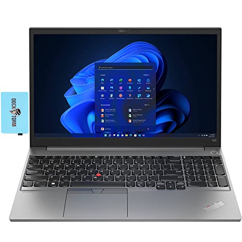 Lenovo ThinkPad E15 Gen 2 Home & Business Laptop (AMD Ryzen 5 4500U 6-Core, 16GB RAM, 512GB PCIe SSD, AMD Radeon, 15.6" Full HD (1920x1080), WiFi, Bluetooth, Webcam, Win 10 Pro) with Hub