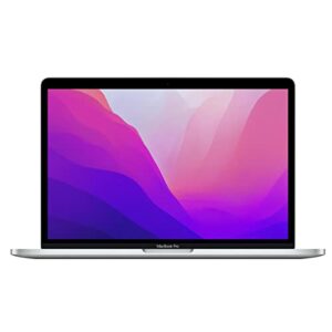 apple macbook pro 13.3″ with retina display, m2 chip with 8-core cpu and 10-core gpu, 16gb memory, 1tb ssd, silver, mid 2022