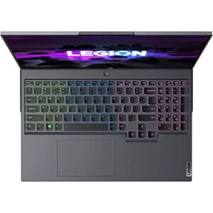 Lenovo Legion 5 Pro 16" WQXGA 2K IPS 165Hz G-sync (8-Core Ryzen 7-6800H, RTX 3060 6GB, 32GB DDR5 RAM, 1TB PCIe SSD) Gaming Laptop, RGB Backlit, Nahimic, HDR 400, IST Cable, Windows 11 Home, Grey