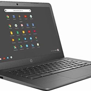 HP 14-inch Chromebook HD Touchscreen Laptop PC (Intel Celeron N3350 up to 2.4GHz, 4GB RAM, 32GB Flash Memory, WiFi, HD Camera, Bluetooth, Up to 10 hrs Battery Life, Chrome OS , Black)
