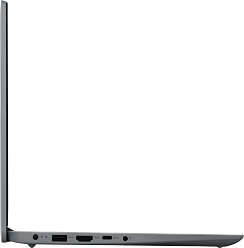 Lenovo Newest IdeaPad Laptop, 14.0" HD Display, Intel N4020, 4GB DDR4 RAM, Built-in 192G SSD(64G eMMC+128G PCIe SSD), 1-Year Office 365, Webcam, HDMI, WiFi 6, Bluetooth, Windows 11, Grey, JVQ MP