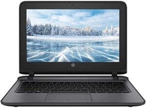 hp 11” hd ips touchscreen laptop, windows 11, intel i3 processor up to 2.50ghz, 4gb ram, 128gb ssd, hdmi, super-fast wifi, dale black (renewed)