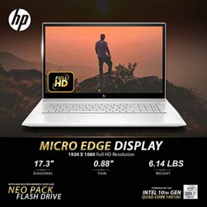 HP Envy 2019,17.3" Full HD Touch, i7-10510U 10th gen Quad CPU,NVIDIA MX250(4GB), 16GB DDR4 2666 RAM,Win 10 Pro (512GB SSD + 32GB Optane) No DVD RW