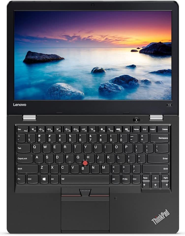 Lenovo Thinkpad 13 Business Laptop, 13.3" FHD (1920x1080) IPS Laptop, Intel Celeron 7th Generation Processor 3865U 1.8GHz, 8GB DDR4 RAM, 128GB SSD, Webcam, Window 10 pro (Renewed)