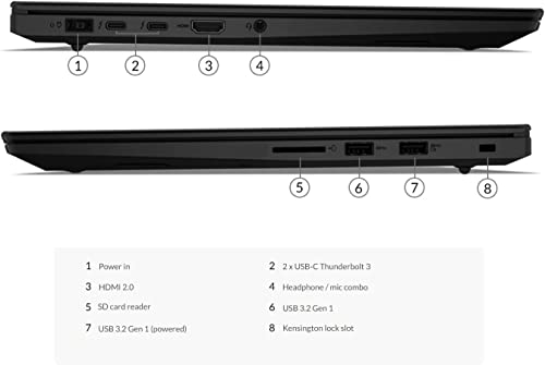 Lenovo ThinkPad X1 Extreme Gen 3 15.6" FHD (Intel 6-Core i7-10750H, 64GB RAM, 1TB PCIe SSD, GTX 1650 Ti) Mobile Workstation Laptop, 2 x Thunderbolt 3, Backlit, Fingerprint, IST HDMI, Win 11 Pro