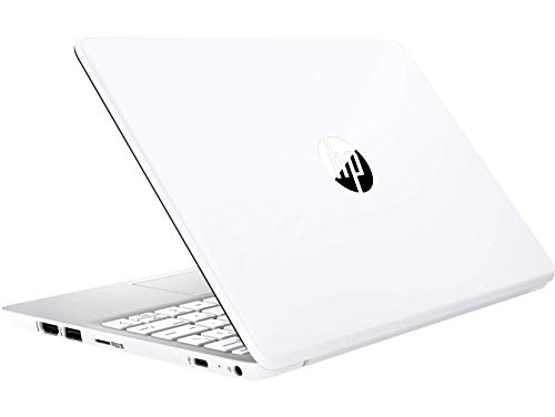 2021 HP Stream 11.6-inch HD Laptop PC, Intel Celeron N4020, 4 GB RAM, 64 GB eMMC, WiFi 5, Webcam, HDMI, Windows 10 S with Office 365 Personal for 1 Year + Fairywren Card (White)