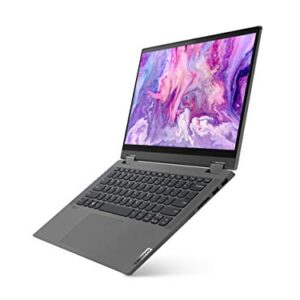 Lenovo Flex 5 14 2-in-1 Laptop I 14" Full HD IPS Touchscreen I AMD Quad-Core Ryzen 3 4300U (>i7-8550U) I 4GB DDR4 128GB SSD 256G SD Card I Dolby HDMI Webcam Win10 Grey + 32GB Micro SD Card