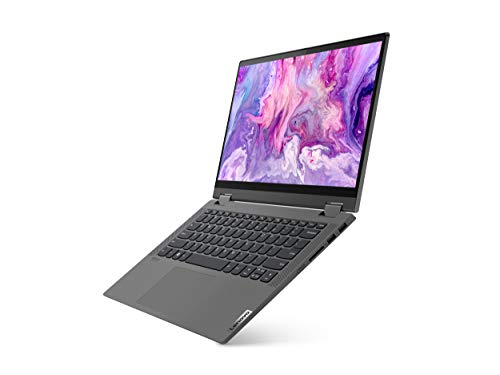 Lenovo Flex 5 14 2-in-1 Laptop I 14" Full HD IPS Touchscreen I AMD Quad-Core Ryzen 3 4300U (>i7-8550U) I 4GB DDR4 128GB SSD 256G SD Card I Dolby HDMI Webcam Win10 Grey + 32GB Micro SD Card