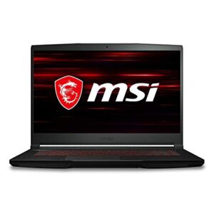msi gf63 thin 9sc-614 15.6″ gaming laptop, intel core i5-9300h, nvidia gtx 1650, 8gb, 512gb nvme ssd, win10