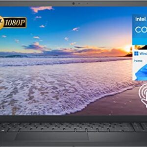 Newest Dell Inspiron 15 3511 Laptop, 15.6" FHD Touchscreen, Intel Core i5-1035G1, 12GB RAM, 256GB PCIe NVMe M.2 SSD, SD Card Reader, Webcam, HDMI, WiFi, Windows 11 Home, Black (Renewed)