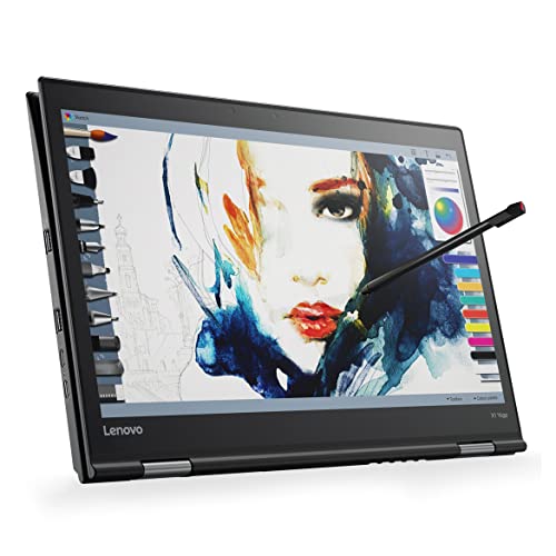 Lenovo ThinkPad X1 Yoga (Gen 2) i7 7600U 2.8Ghz 14 2-in-1 Convertible Laptop, 16GB RAM, 1TB NVMe PCIe M.2 SSD, FHD 1080p, Thunderbolt 3 USB-C, Webcam, Windows 10 Pro (Renewed)