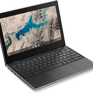 Lenovo 100E Chromebook 2ND Gen Laptop, 11.6" HD(1366 x 768) Display, Intel- Celeron N4020, 4 GB LPDDR4 RAM, 64 GB eMMC, HDMI, MicroSD Card Reader, Windows 10 Pro + Zipnology Cloth - New