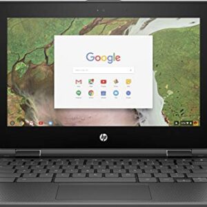 HP Chromebook x360 11.6 HD IPS Touch Screen Intel 3350 Wi-Fi 16GB eMMC 4GB Gray (Renewed)