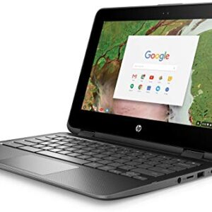 HP Chromebook x360 11.6 HD IPS Touch Screen Intel 3350 Wi-Fi 16GB eMMC 4GB Gray (Renewed)