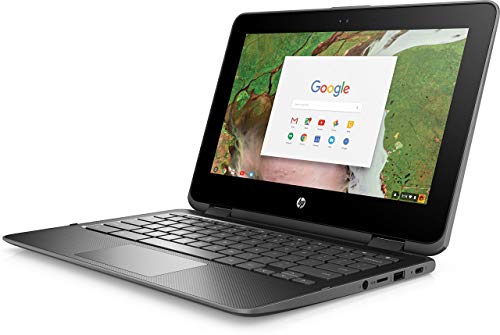 HP Chromebook x360 11.6 HD IPS Touch Screen Intel 3350 Wi-Fi 16GB eMMC 4GB Gray (Renewed)