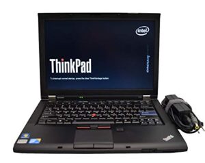 lenovo thinkpad t410 laptop core i5 2.40ghz 4gb 250gb windows 7 pro 64bit dvd