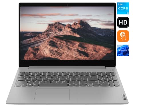 Lenovo IdeaPad 3i Business Laptop, 15.6" HD Touchscreen Display, Intel Core i3-1115G4, Windows 11 Home, 12GB RAM, 256GB SSD, HDMI, SD Card Reader, Dolby Audio, Long Battery Life, PCS