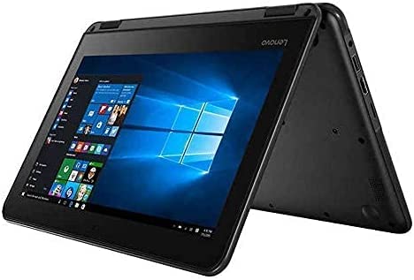 2019 New Lenovo 300e Flagship 2-in-1 Laptop/Tablet for Business or Education, 11.6" HD IPS Touchscreen, Intel Celeron Quad-Core N3450 up to 2.2GHz, 4GB DDR4, 64GB eMMC SSD, WiFi, Webcam, Win 10 S/Pro